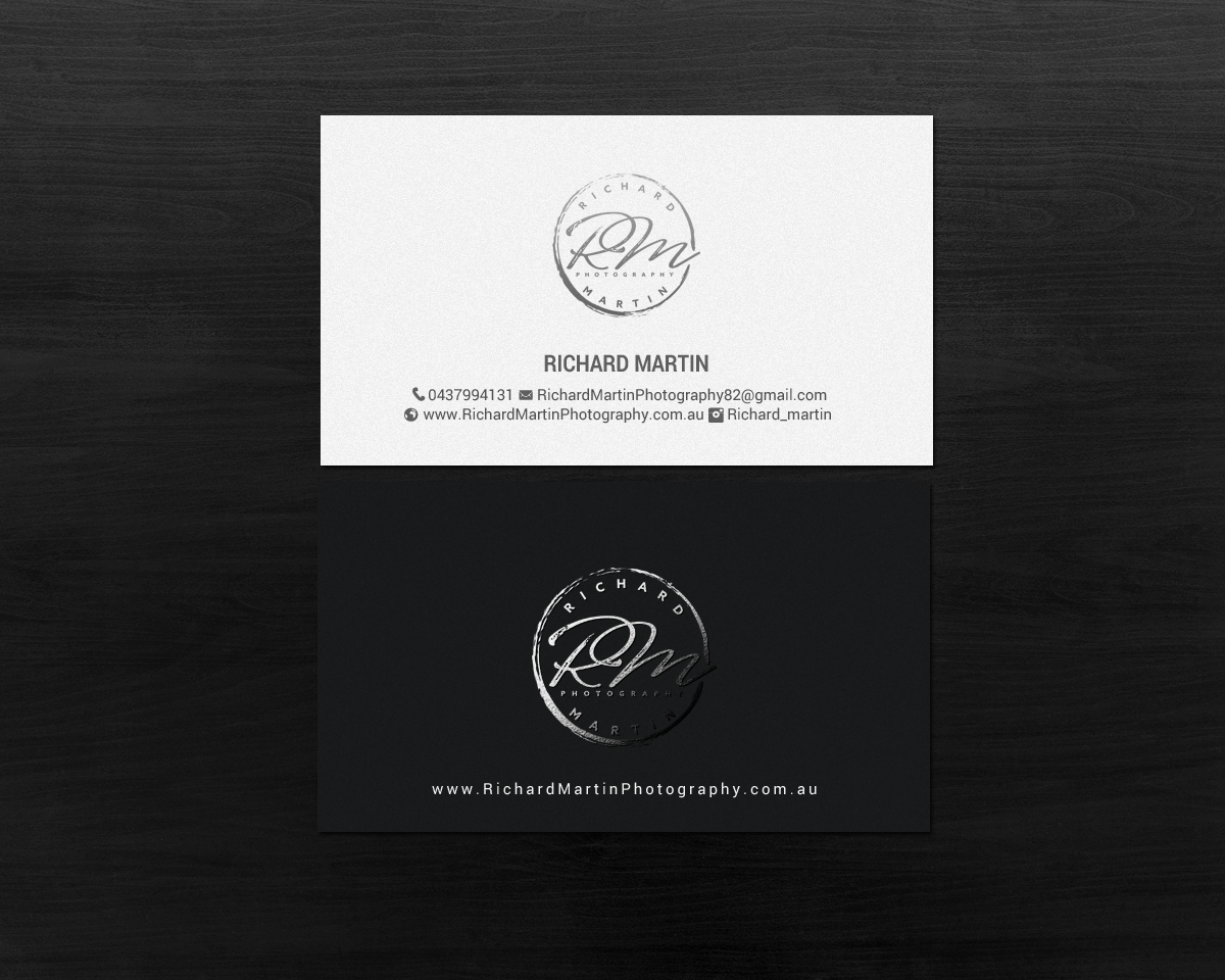Design de Carte de Visite par chandrayaan.creative pour Richard Martin | Design #16330871