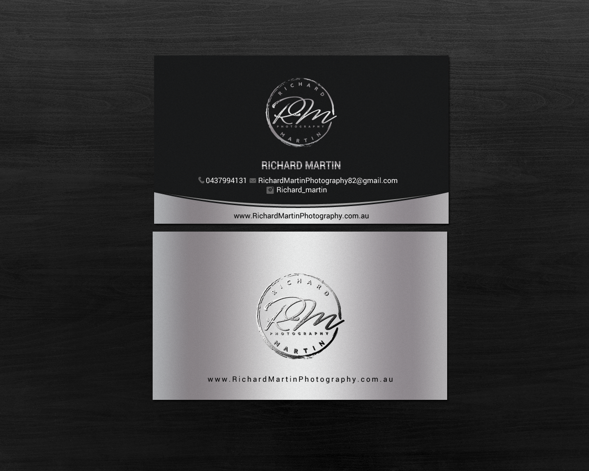 Design de Carte de Visite par chandrayaan.creative pour Richard Martin | Design #16330873