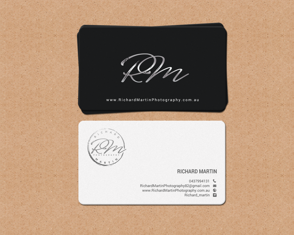Business Card Design by chandrayaan.creative for Richard Martin | Design #16330883