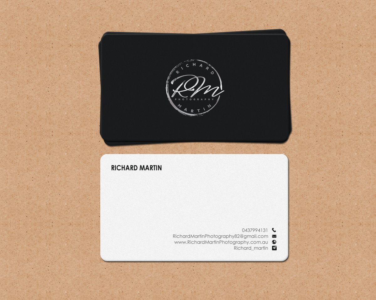 Business Card Design by chandrayaan.creative for Richard Martin | Design #16331089