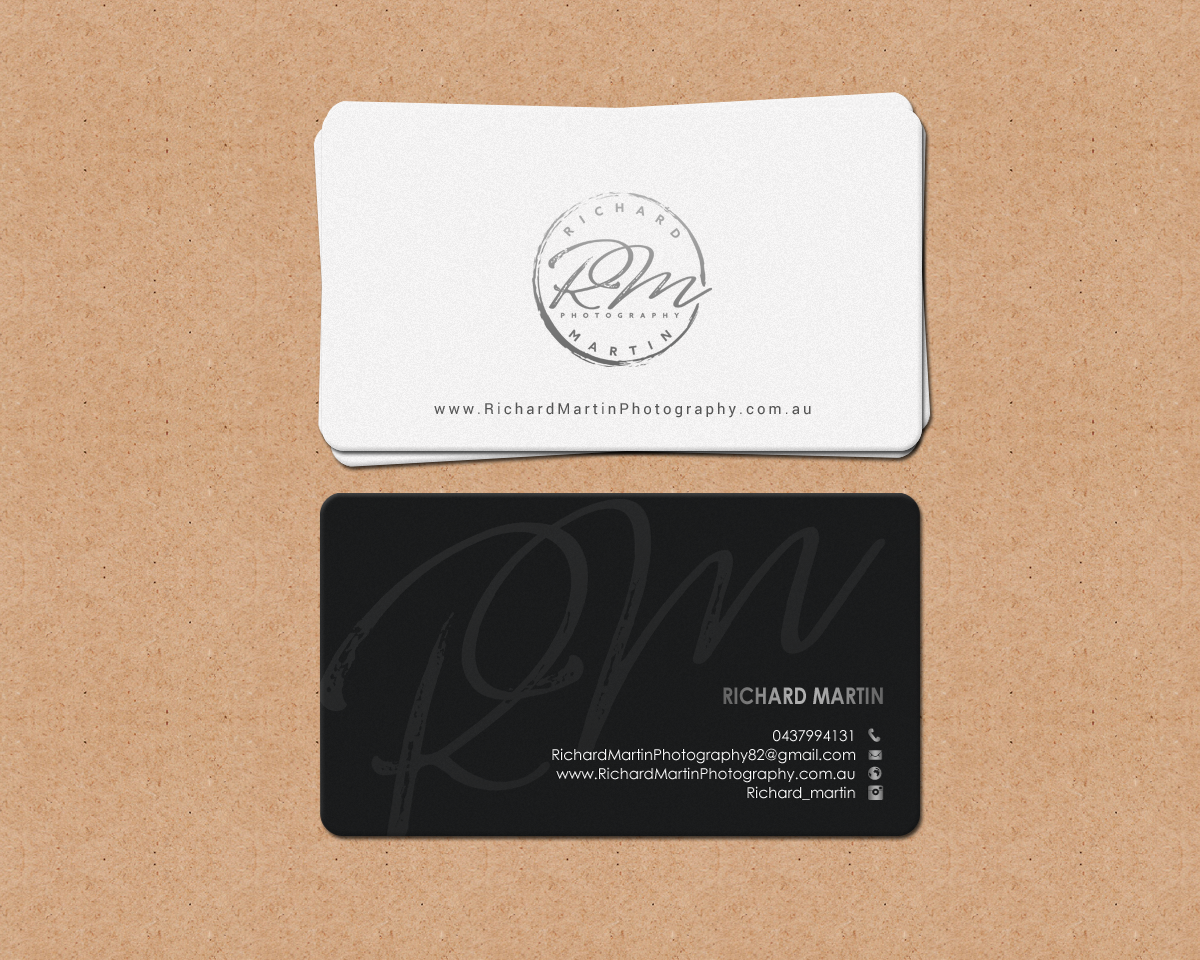 Design de Carte de Visite par chandrayaan.creative pour Richard Martin | Design #16331091