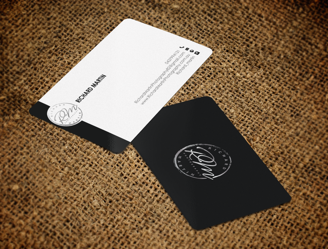 Design de Carte de Visite par chandrayaan.creative pour Richard Martin | Design #16331092