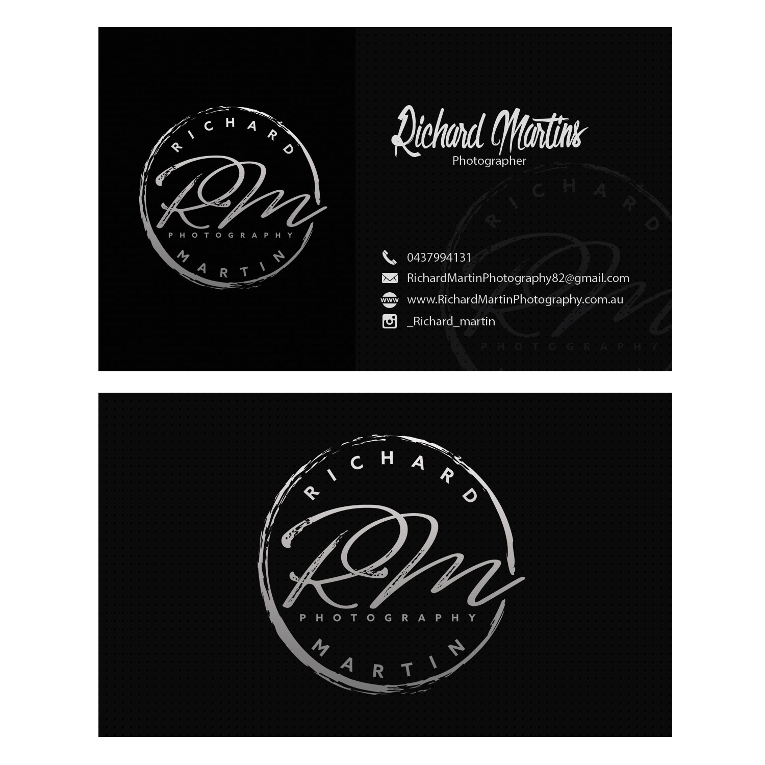 Visitenkarten-Design von oomardesigns für Richard Martin | Design #16310519