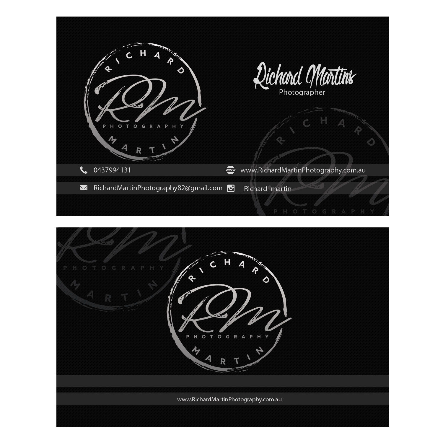 Business Card Design by oomardesigns for Richard Martin | Design #16321320