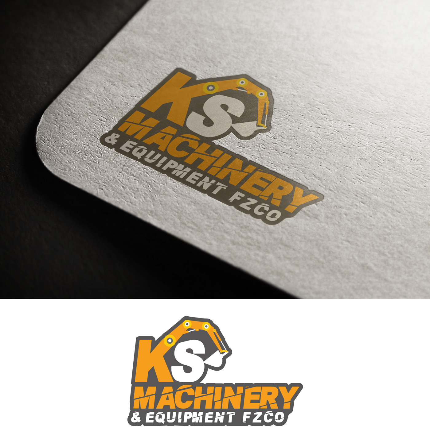 Logo Design by Impressive Solutions for KS MACHINERY & EQUIPMENT FZCO | Design #16301517