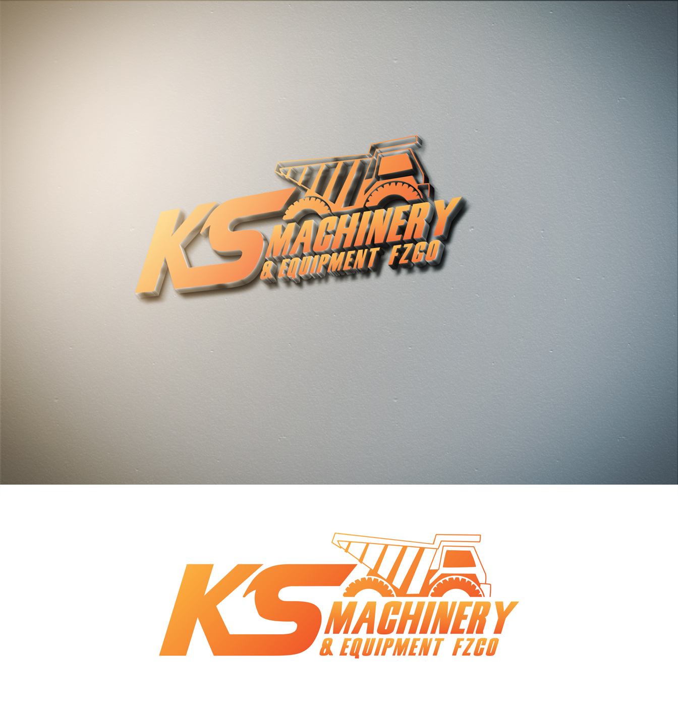 Logo Design by Impressive Solutions for KS MACHINERY & EQUIPMENT FZCO | Design #16301519