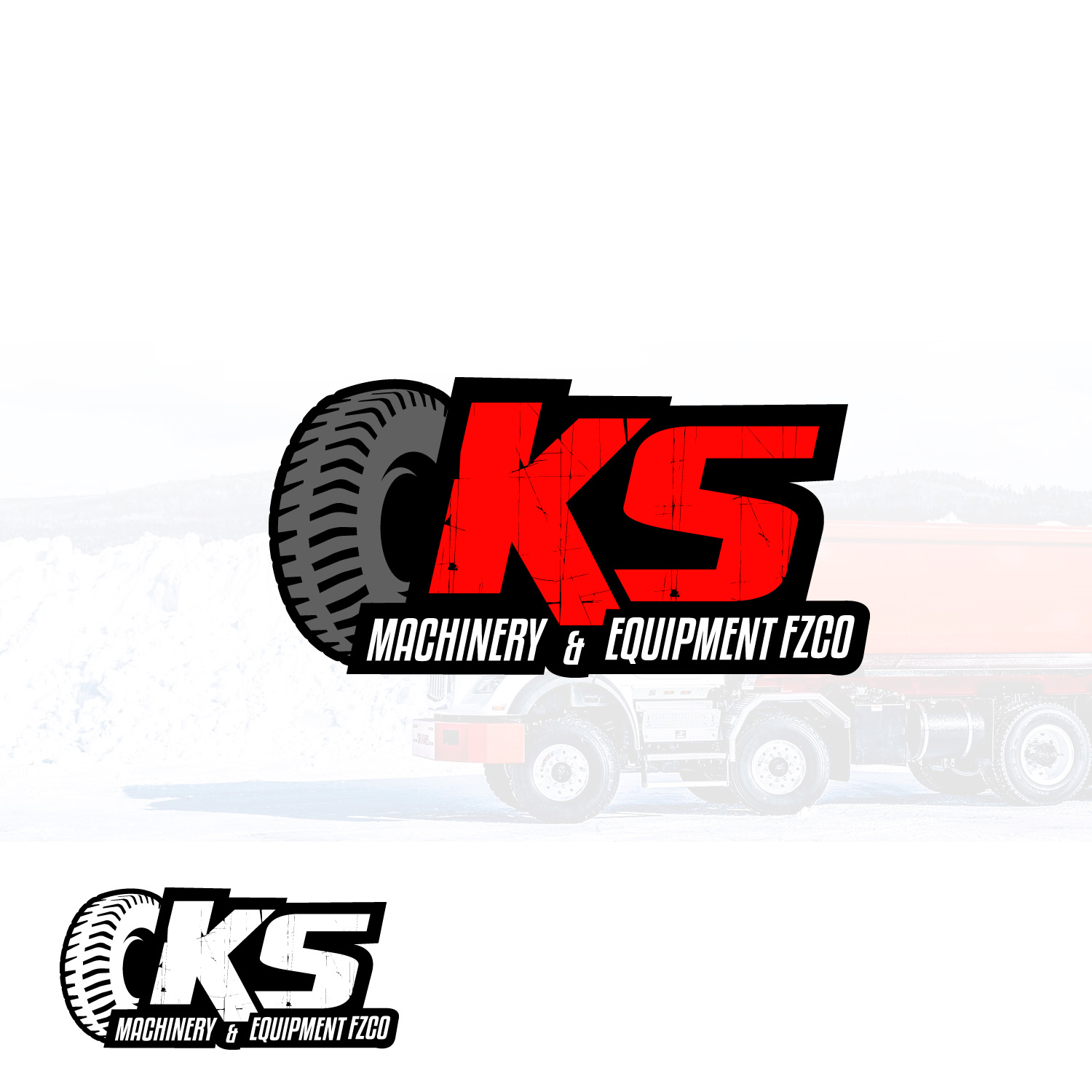 Logo Design by TRHZ for KS MACHINERY & EQUIPMENT FZCO | Design #16300008