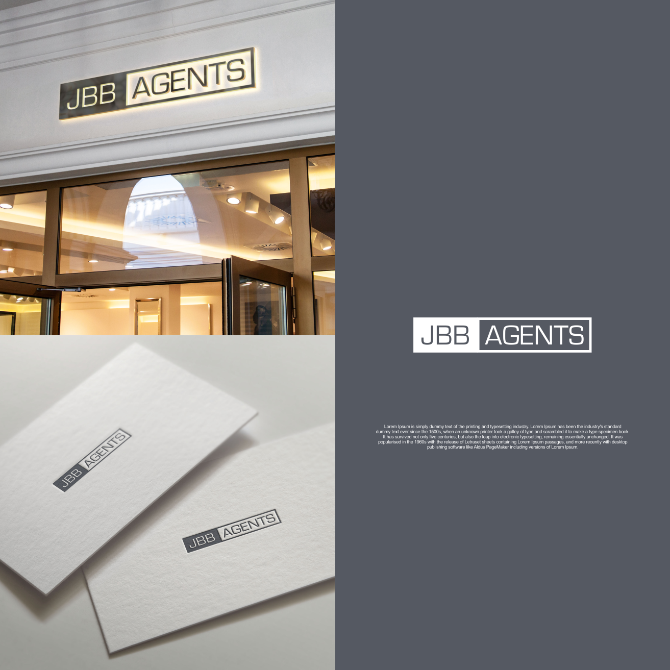 Logo Design by jenggot_merah_ for Jbb Agents LLC | Design #16408437