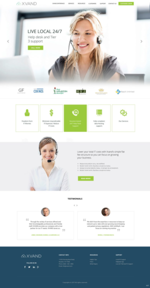 Web Design by pb for this project | Design: #16331734