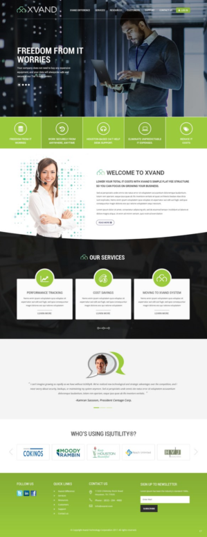 Web Design by pb for this project | Design: #16331754