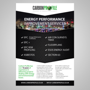 Advertisement Design by Taya Bright for Carbon Profile Ltd | Design: #16303748