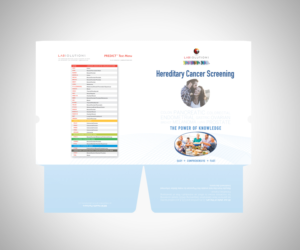 Presentation Folder, for Cancer Awareness, VERY COLORFULL AND MODERN | Brochure Design by neboica