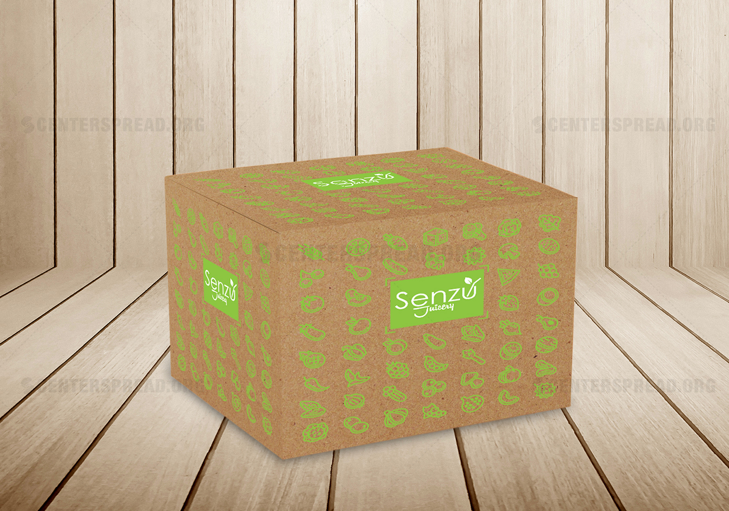 Packaging Design by CENTERSPREAD for Senzu Juicery | Design #16306128