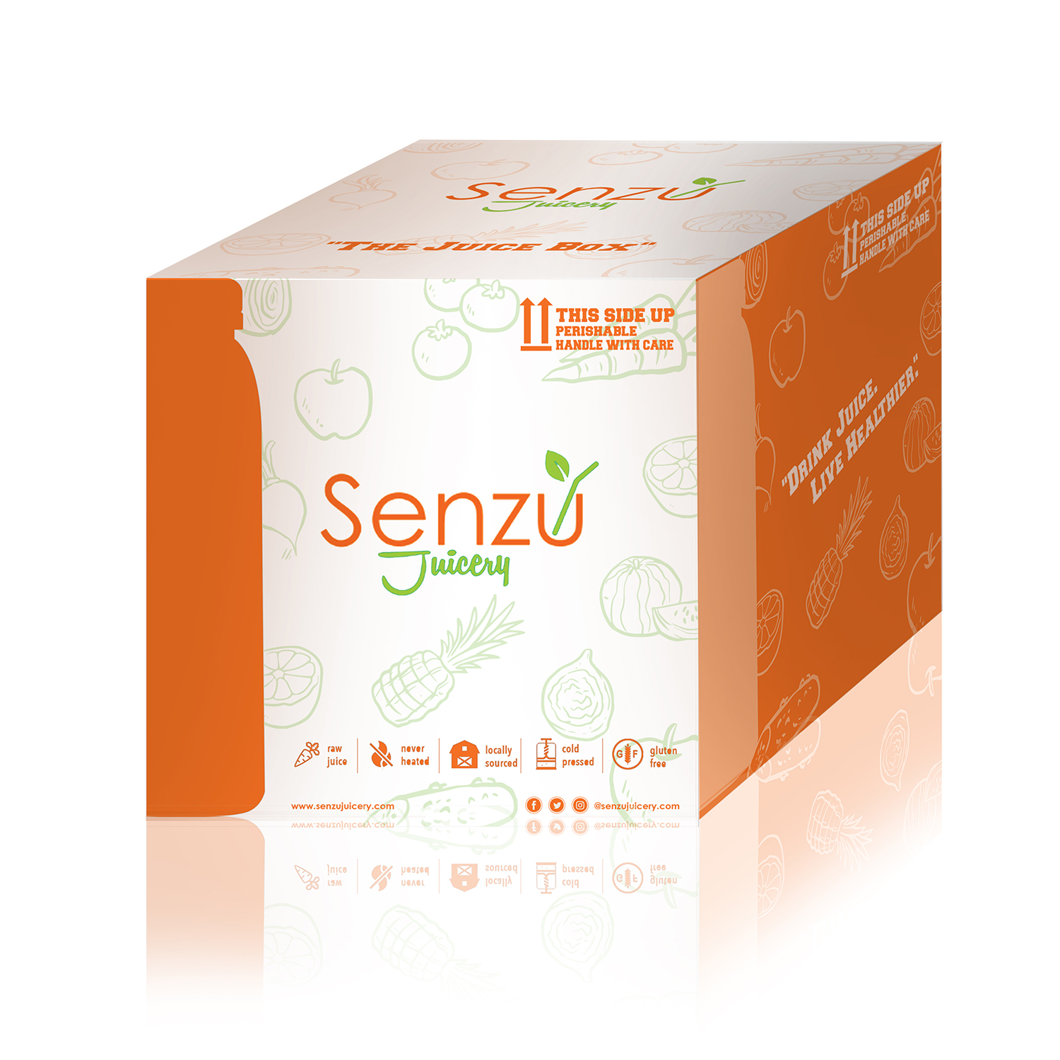 Packaging Design by deepaksuri0367 for Senzu Juicery | Design #16323472