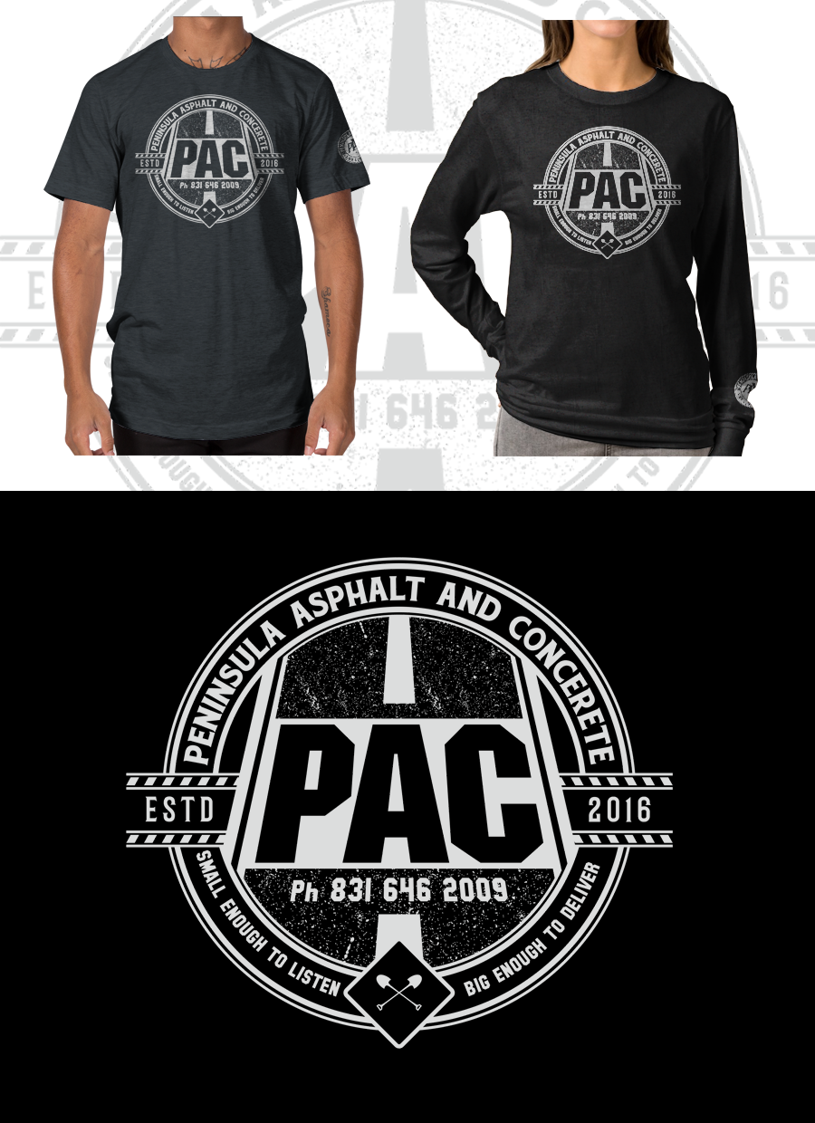 T-Shirt-Design von cithuwill für Peninsula asphalt and concrete  | Design #16365227
