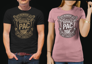 T-Shirt-Design von DCLA für Peninsula asphalt and concrete  | Design #16387726