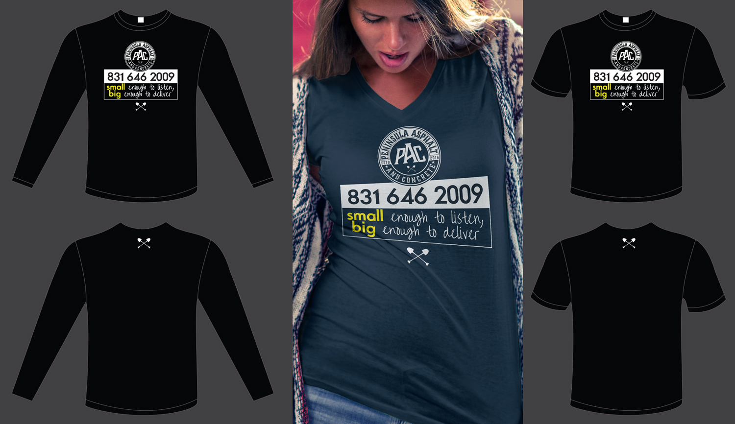 T-shirt Design by Impressive Solutions for Peninsula asphalt and concrete  | Design #16362543