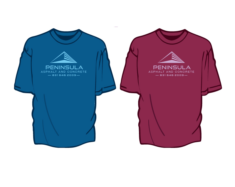 T-shirt Design by instudio for Peninsula asphalt and concrete  | Design #16349942