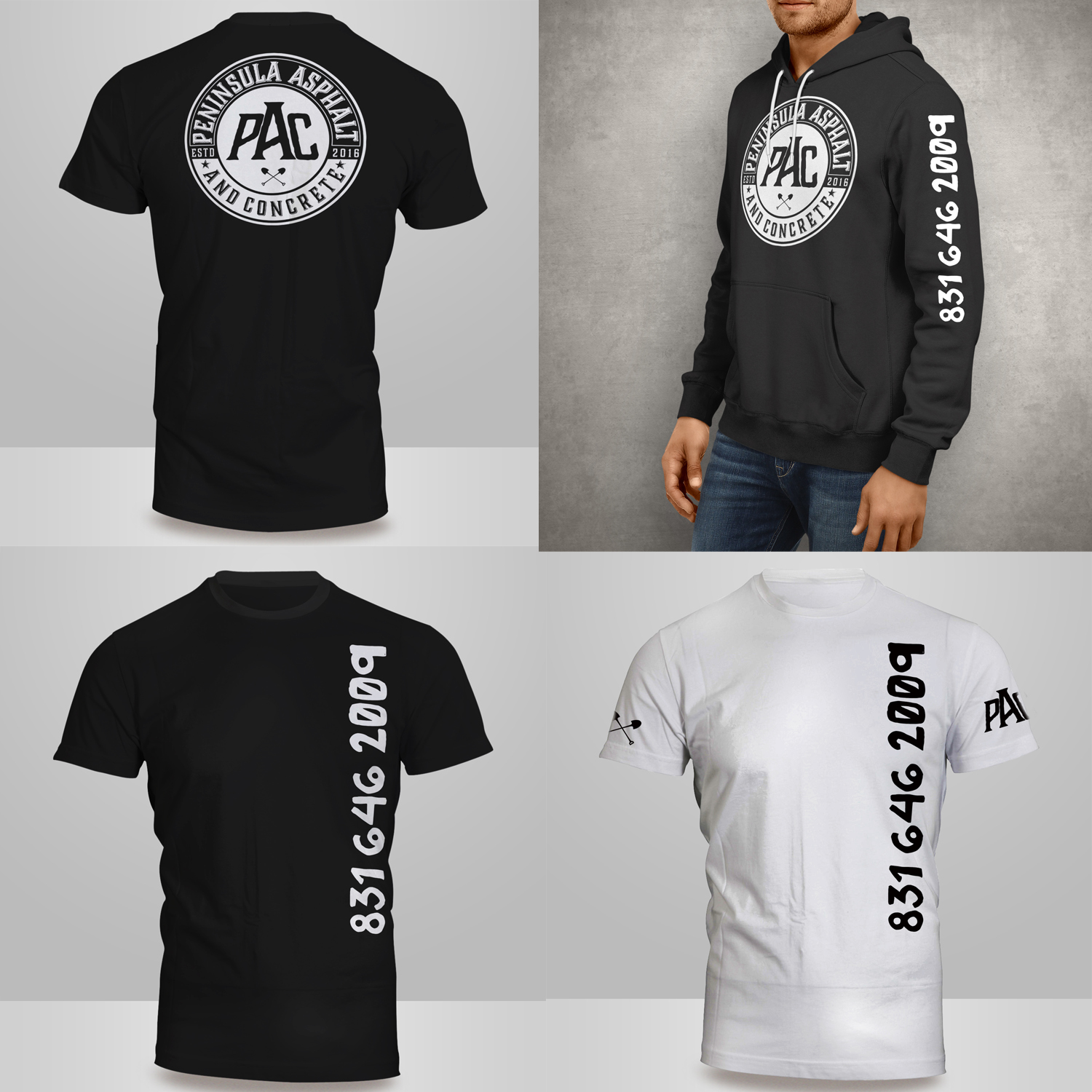 T-shirt Design by Kero for Peninsula asphalt and concrete  | Design #16336566