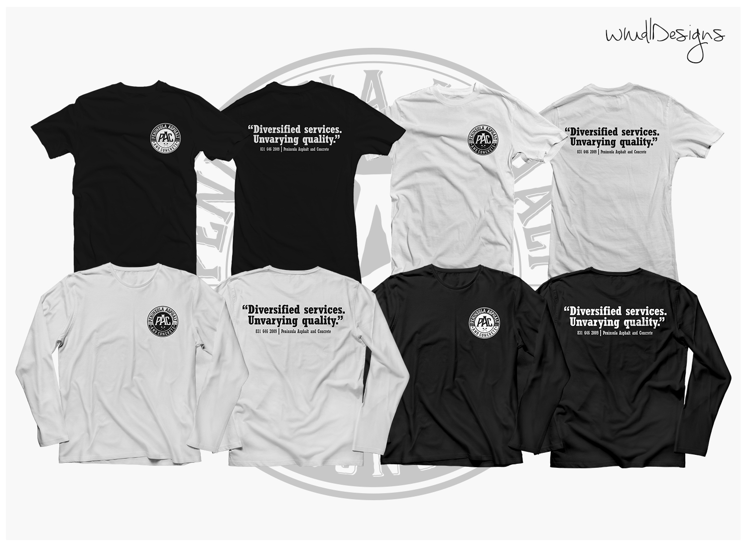T-shirt Design by mngkw for Peninsula asphalt and concrete  | Design #16350482