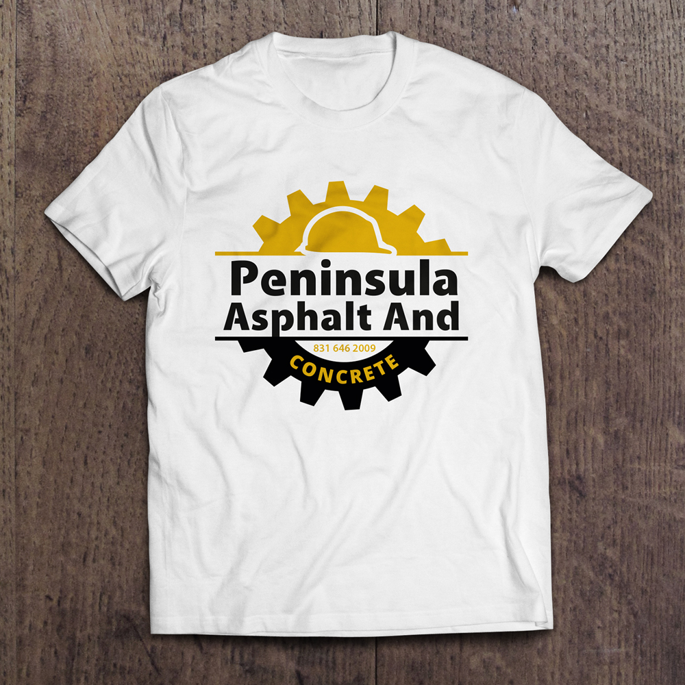 T-shirt Design by codopoliz.solutions for Peninsula asphalt and concrete  | Design #16330131