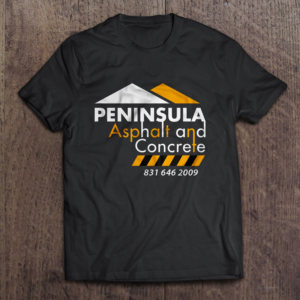 T-Shirt-Design von codopoliz.solutions für Peninsula asphalt and concrete  | Design: #16330132