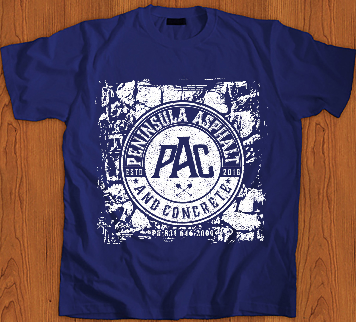 T-shirt Design by creative gravity for Peninsula asphalt and concrete  | Design #16432719