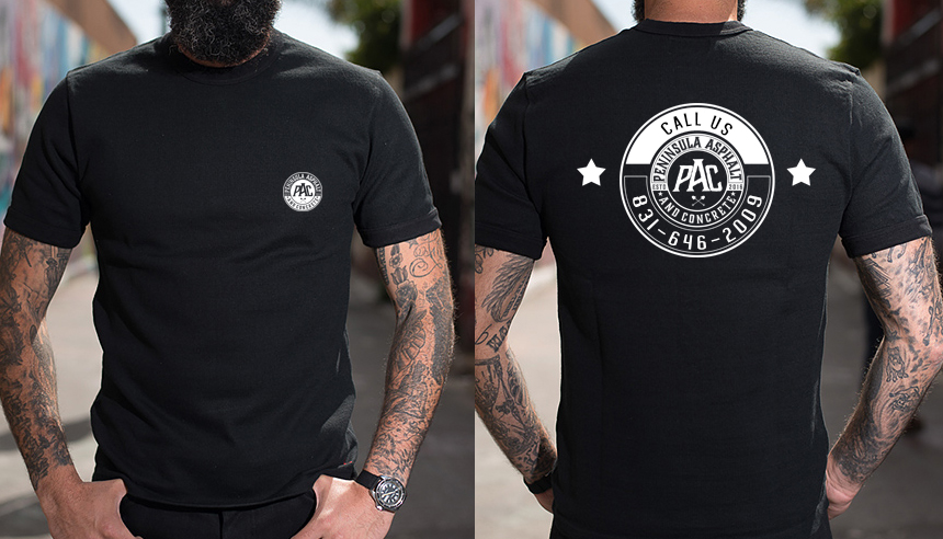 T-shirt Design by MAZshehab for Peninsula asphalt and concrete  | Design #16335602