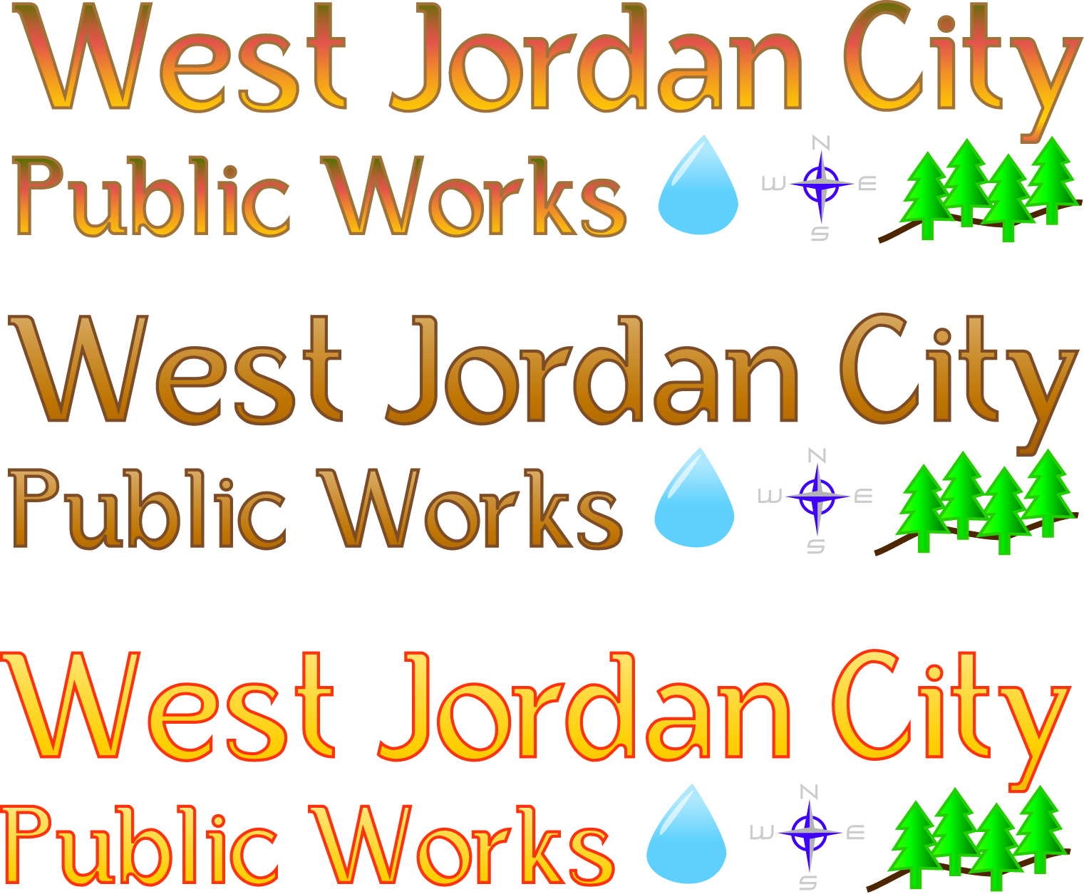 Logo Design by Wilson Reid for West Jordan City | Design #40533