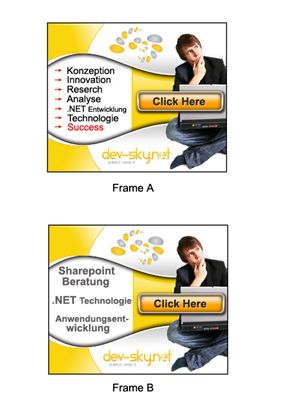Banner Ad Design by Heru Purwanto for dev-sky.net | Design #606756