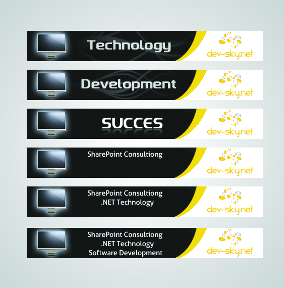Banner Ad Design by MNM for dev-sky.net | Design #605808