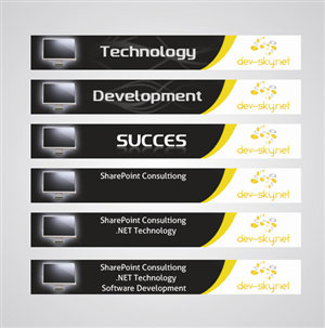 Banner Ad Design by MNM for dev-sky.net | Design: #605808