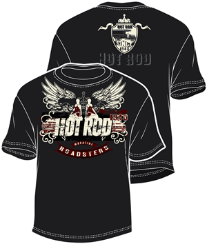 Hot Rod Magazine | T-shirt Design by BABLEO
