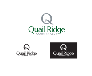 It could be just the letter Q that looks like a Quail bird - It could be a QR that looks like a bird - or something else.  I have attached a thought i put together with a Q and R but it looks like a C and R.   | Diseño de Logo por Buck Tornado