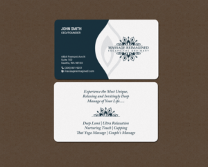 Visitenkarten-Design von chandrayaan.creative für dieses Projekt | Design: #16318864