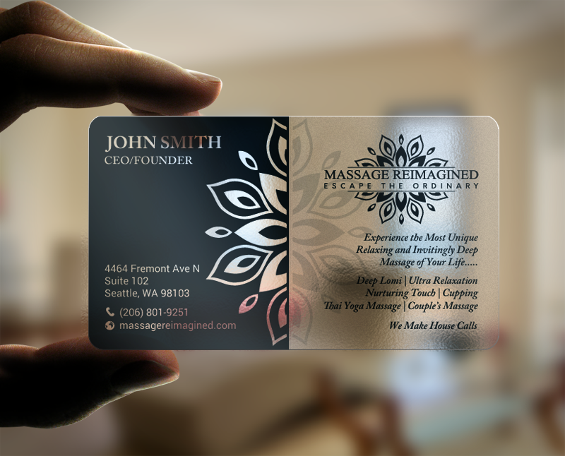 Business Card Design by chandrayaan.creative for this project | Design #16376734