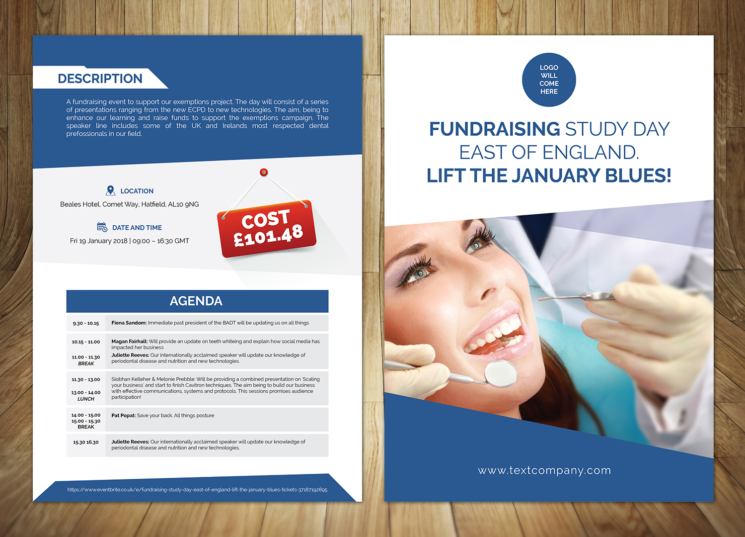dental flyer design for a company by designanddevelopment design new business dental flyers