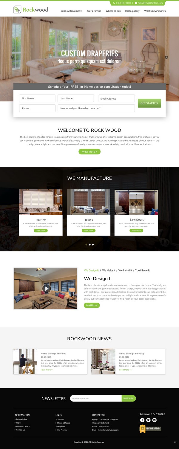 Diseño Wordpress por pb para este proyecto | Diseño #16321451