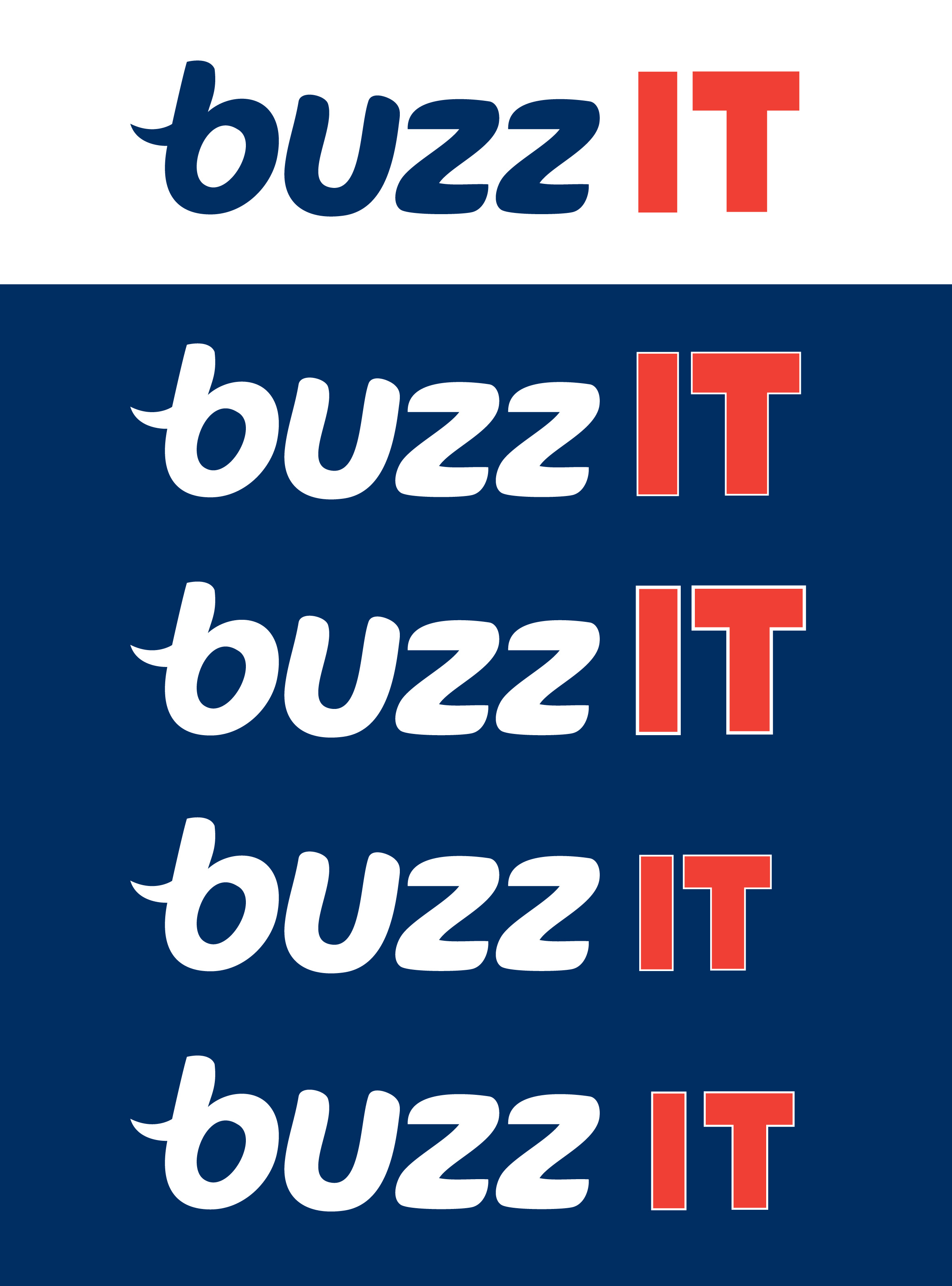 Logo Design by RG Design for Buzz it | Design #44885