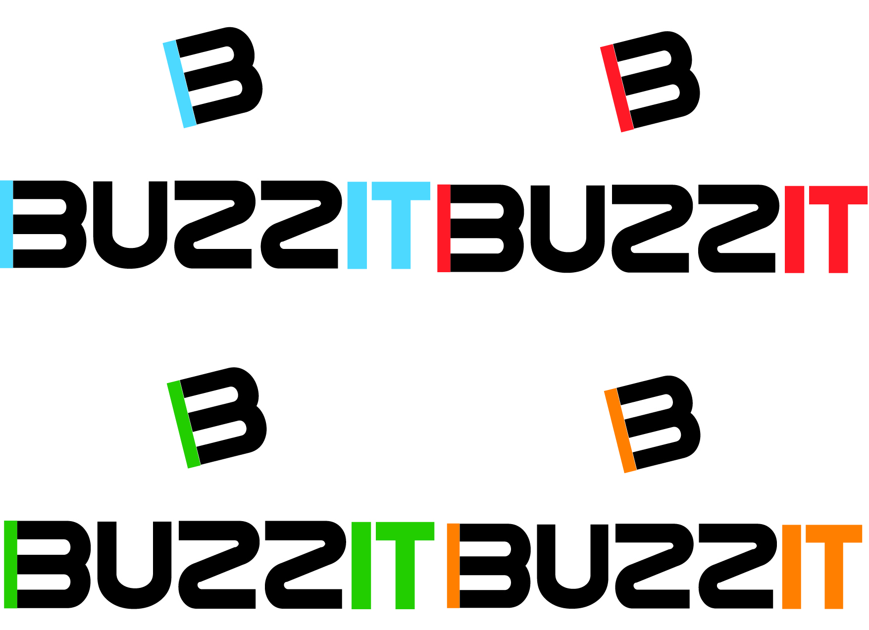 Logo Design by Wilson Reid for Buzz it | Design #40339