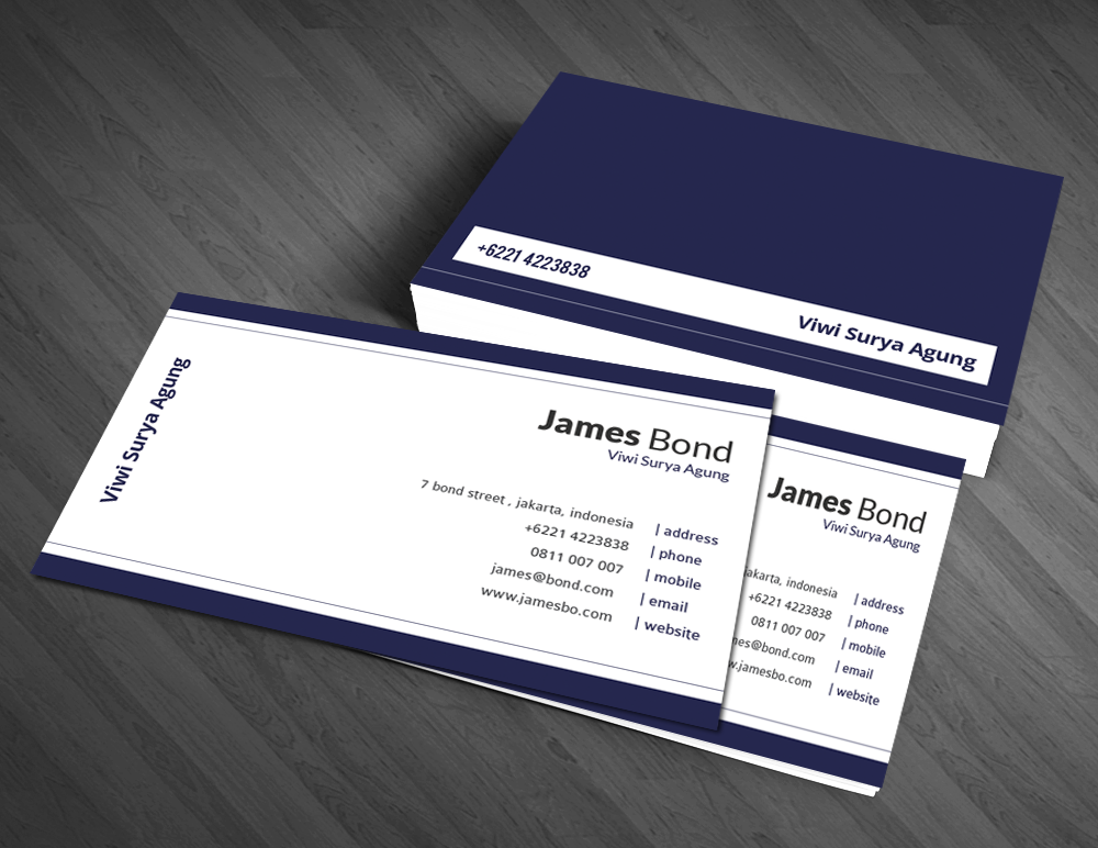 Business Card Design by  Artman for this project | Design #2709495