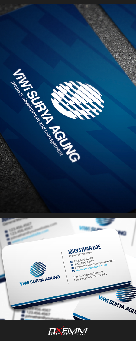 Business Card Design by diRtY.EMM for this project | Design #2667159