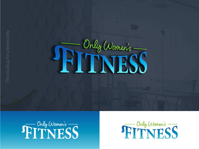 Logo Design by Atvento Graphics for Only Women's Fitness | Design #16310438