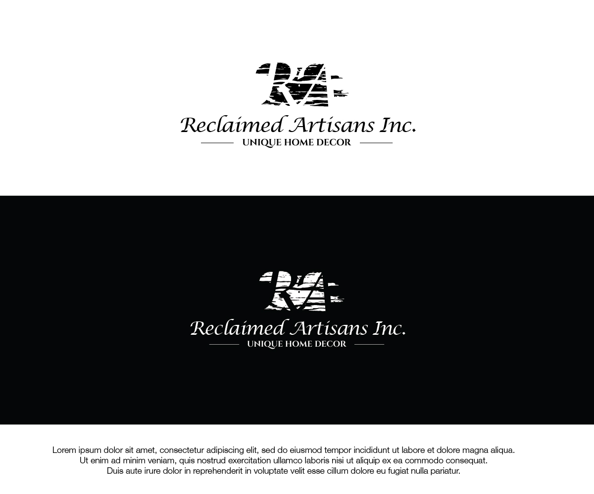 Logo Design by dzine studios for Reclaimed Artisans Inc. | Design #16334081