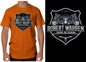 T-shirt Design by cithuwill for Robert Warren Trucking and Excavation | Design: #16404251