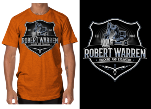 T-shirt Design by cithuwill for Robert Warren Trucking and Excavation | Design: #16404273