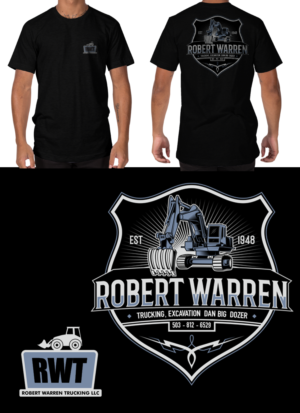 T-shirt Design by cithuwill for Robert Warren Trucking and Excavation | Design: #16418206