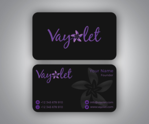 Vayolet - pure Emotion | Design de Carte de Visite par Ethien