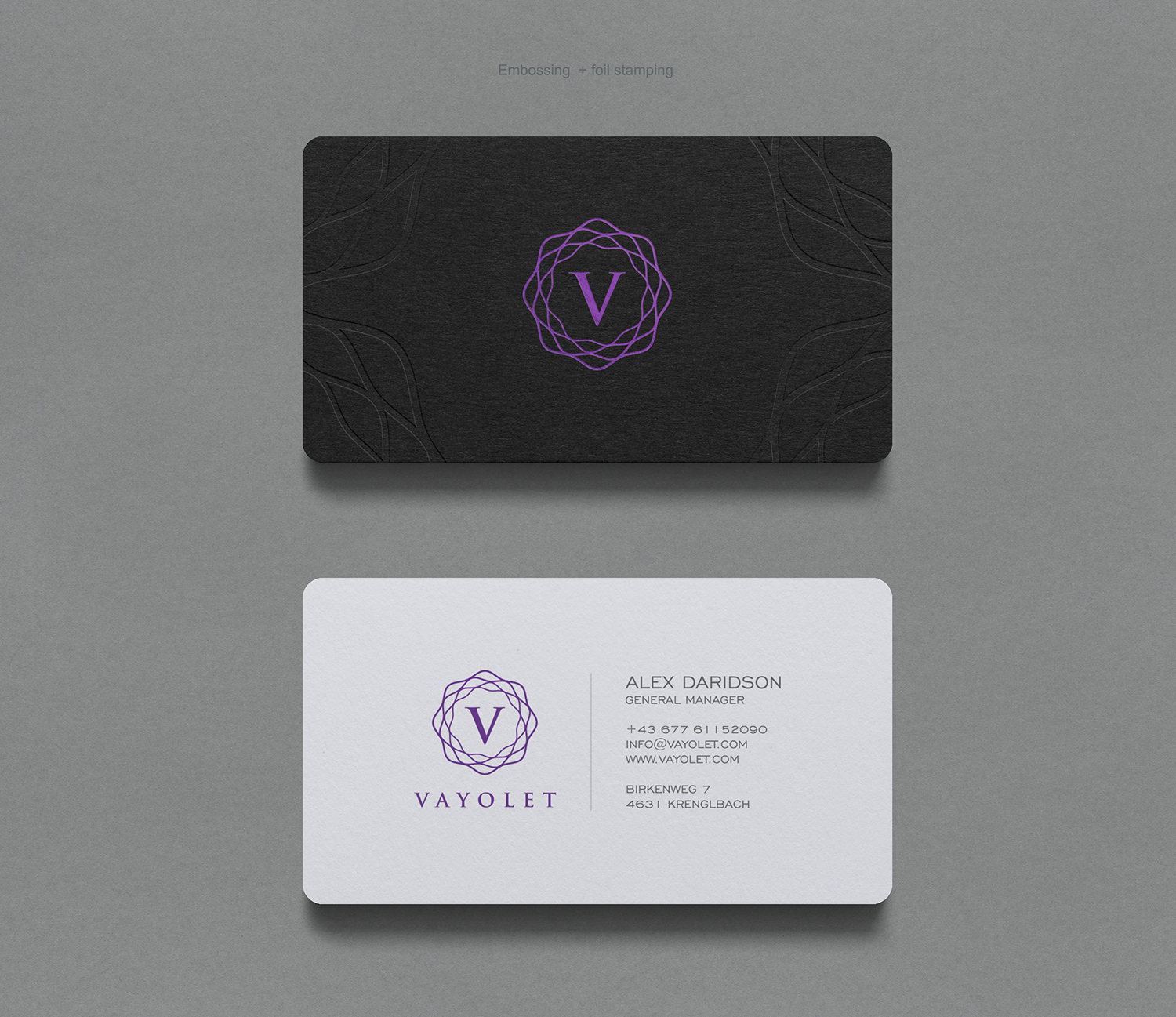 Design de Carte de Visite par logodentity pour Viramedia UG | Design #16324006