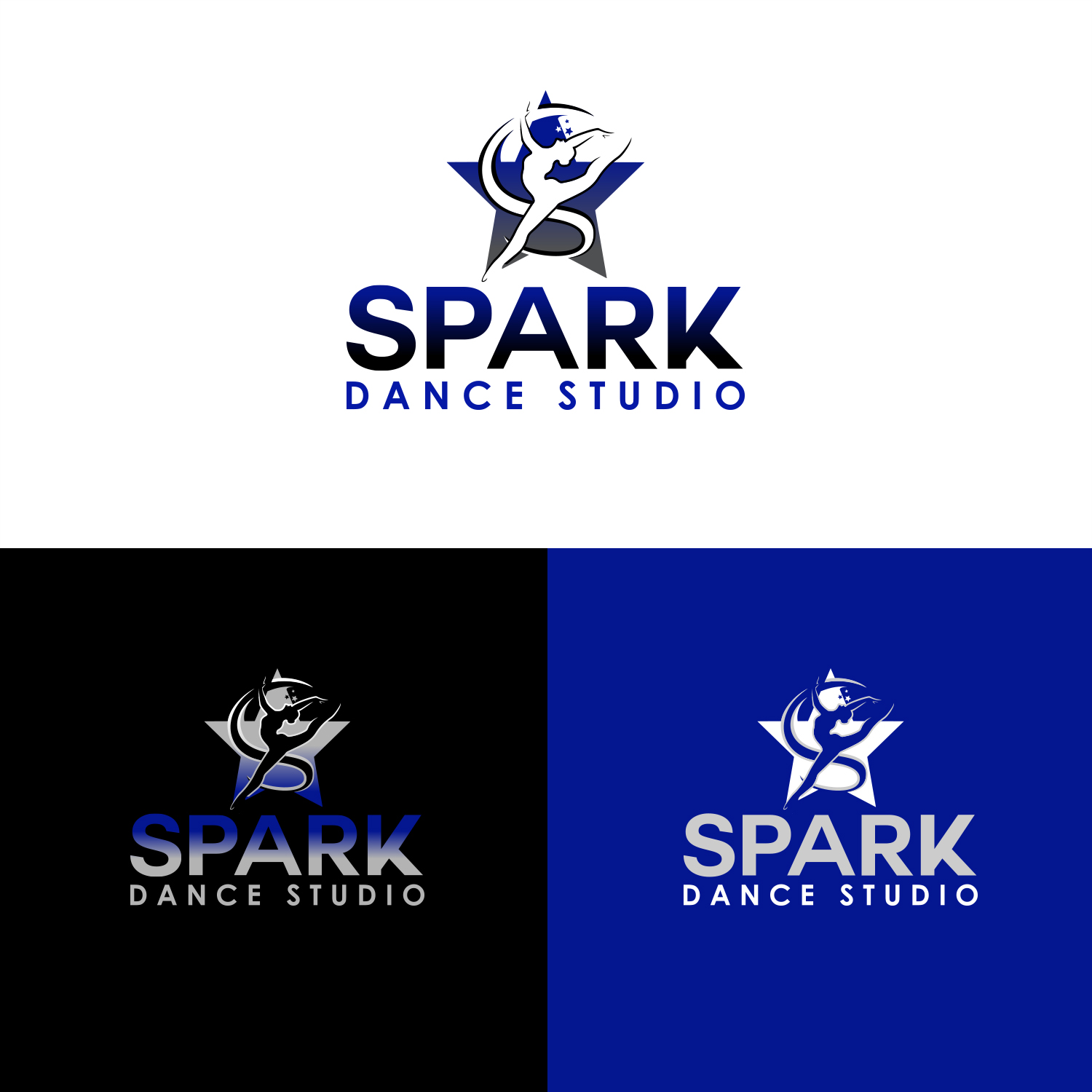 Spark Dance Studio Logo Design by aki saputra